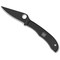 Spyderco 2023 Spyderco Reveal 6 Honeybee Black Blade Plain Edge SPY-C137BKP - alternate 3